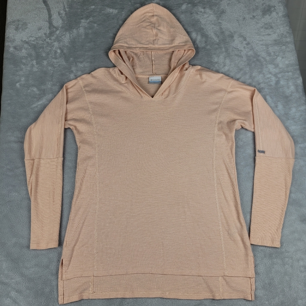 Columbia Women’s Longer Days Hoodie Size M Medium Orange
